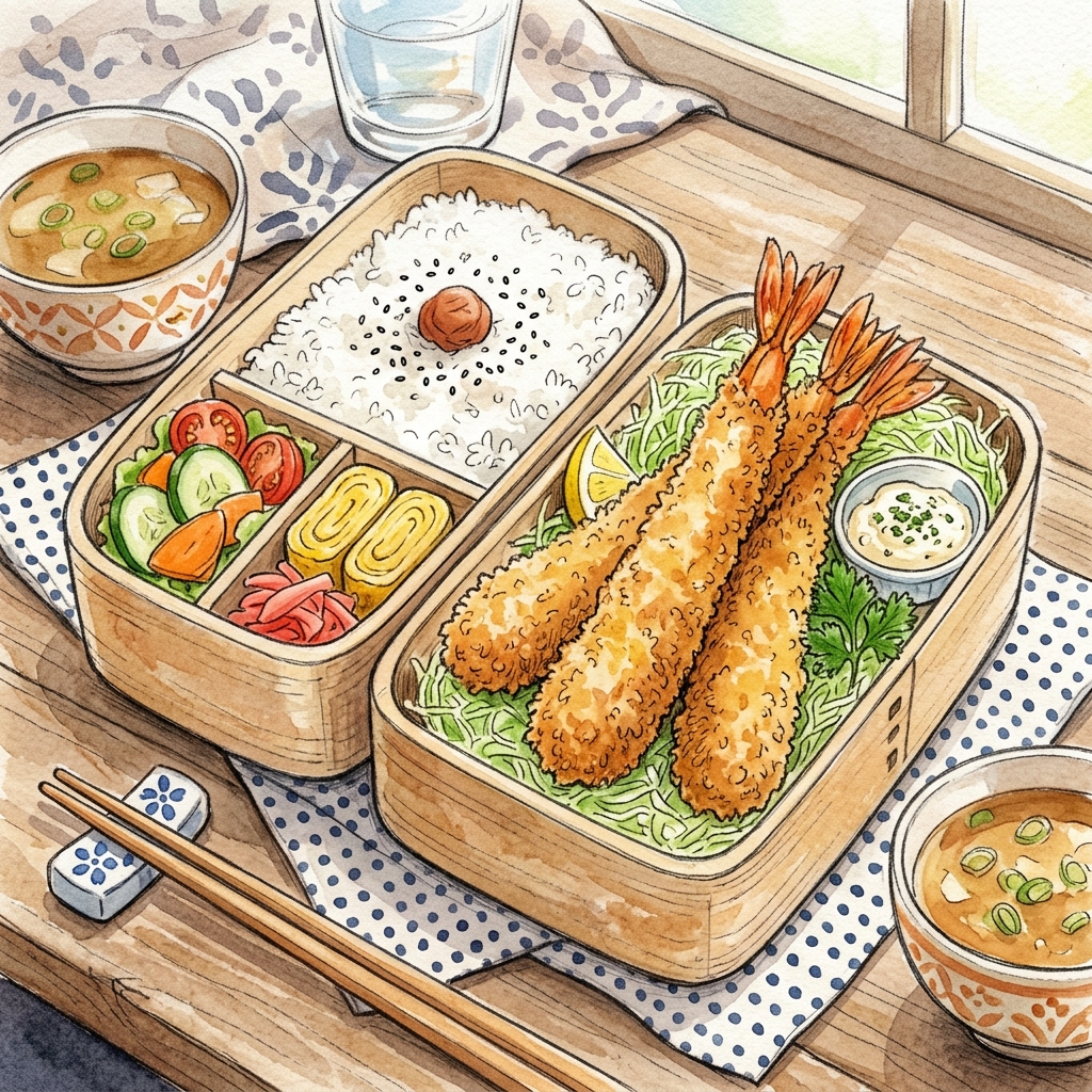 名古屋名物大えびフライ弁当