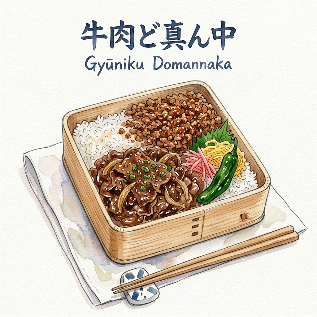 牛肉どまん中