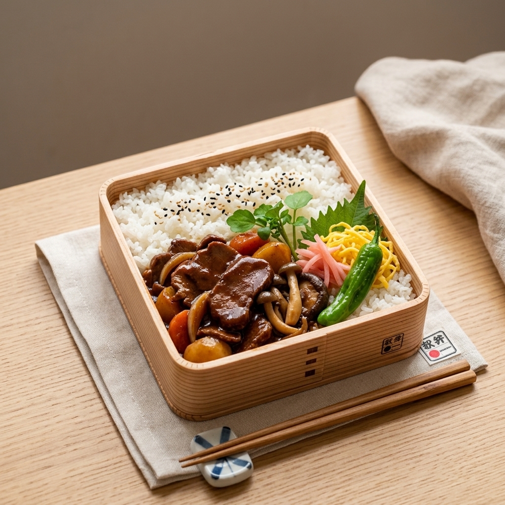 牛タンシチュー弁当
