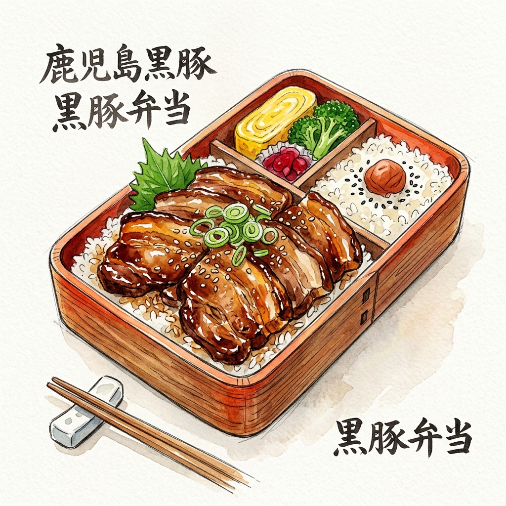 特製黒豚弁当